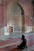 In the Jumna Masjid, Old Delhi