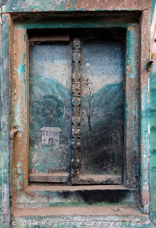 Window in the Old City, Varanasi, Uttar Pradesh