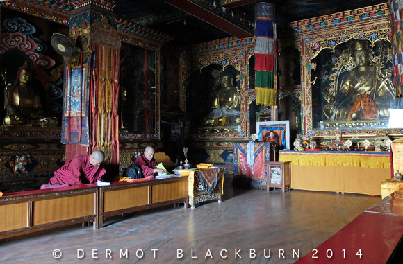 The Tibetan Monastery, Boudhanath, Kathmandu
