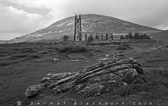 The Poisoned Glen and Errigal Mountain, Dunlewy, Donegal