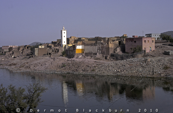 Village in The Anti-Atlas, Morocco