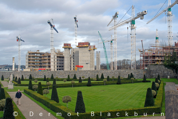 Tower Cranes & Topiary, Kilmainham, Dublin